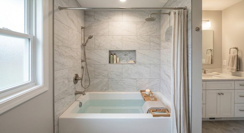 Bathtub Surround Installation detail